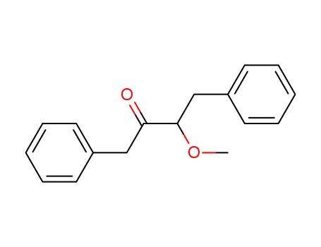 2-Butanone, 3-methoxy-1,4-diphenyl-