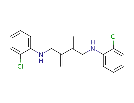 N,N'-Bis-(2-chloro-phenyl)-2,3-dimethylene-butane-1,4-diamine
