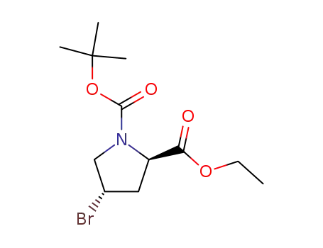 (4S)-1-(tert-butoxycarbonyl)-4-bromo-D-proline ethyl ester