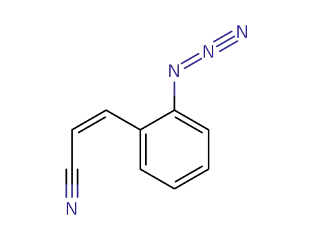 (Z)-3-(2-Azido-phenyl)-acrylonitrile