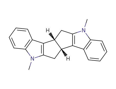 cis-5,6,6a,11,12,12a-Hexahydro-5,11-dimethylpentaleno<2,1-b:5,4-b'>diindole