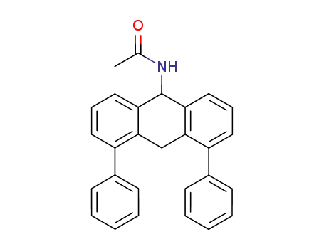 N-(4,5-Diphenyl-9,10-dihydro-anthracen-9-yl)-acetamide