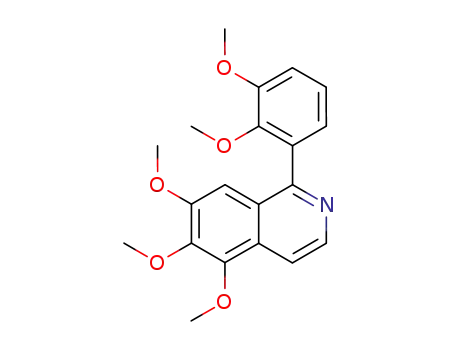 Isoquinoline, 1-(2,3-dimethoxyphenyl)-5,6,7-trimethoxy-