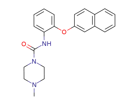 4-Methyl-piperazine-1-carboxylic acid [2-(naphthalen-2-yloxy)-phenyl]-amide