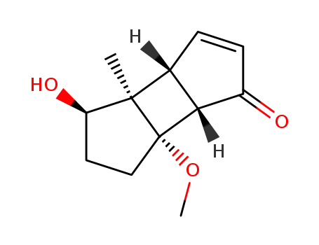 cis,anti,cis-1-methoxy-7-methyl-endo-8-hydroxytricyclo<5.3.0.0<sup>2,6</sup>>dec-4-en-3-one