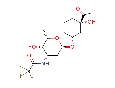 (1S,3S)-1-Acetyl-3-O-(3-amino-2,3,6-tridesoxy-α-L-lyxo-hexopyranosyl)-4-cyclohexen-1,3-diol