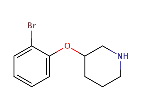 3-(2-Bromophenoxy)piperidine