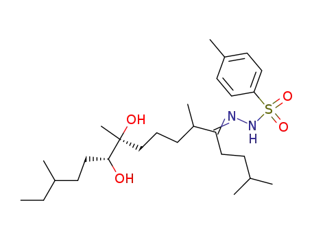 (10S,11R)-10,11-dihydroxy-5-(p-toluenesulfonylhydrazino)-2,6,10,14-tetramethylhexadecane