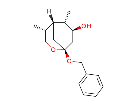 (5S)-1(S)-(benzyloxy)-3(S)-hydroxy-4(S),6(R)-dimethyl-8-oxabicyclo<3.3.1>nonane