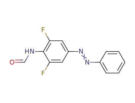 N-(2,6-difluoro-4-phenyldiazenylphenyl)formamide