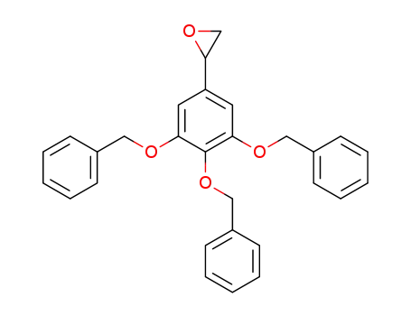 3,4,5-tribenzyloxystyrene oxide