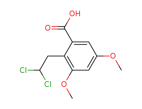 Benzoic acid, 2-(2,2-dichloroethyl)-3,5-dimethoxy-