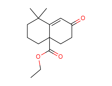 4a(2H)-Naphthalenecarboxylic acid, 1,3,4,5,6,7-hexahydro-1,1-dimethyl-7-oxo-, ethyl ester