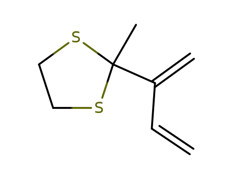 2-Methyl-2-(1-methylene-allyl)-[1,3]dithiolane