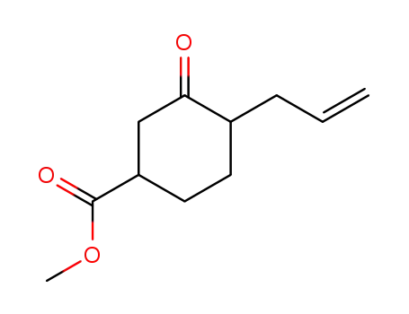 4-Allyl-3-oxo-cyclohexanecarboxylic acid methyl ester