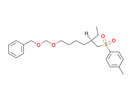 1-((R)-6-Benzyloxymethoxy-2-ethyl-hexane-1-sulfonyl)-4-methyl-benzene