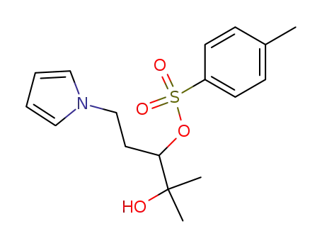2-methyl-5-N-pyrrolylpentane-2,3-diol 3-p-toluenesulfonate