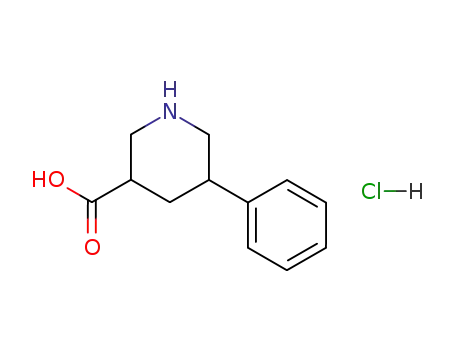 chlorhydrate de l'acide phenyl-5 nipecotique