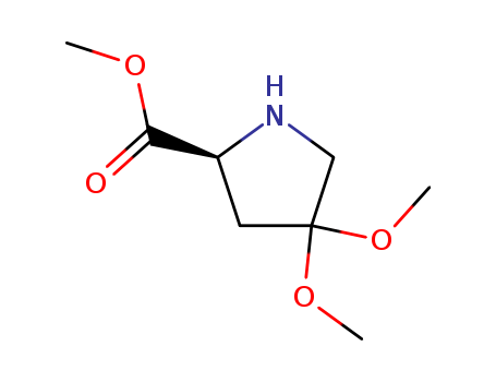 L-Proline, 4,4-dimethoxy-, methyl ester