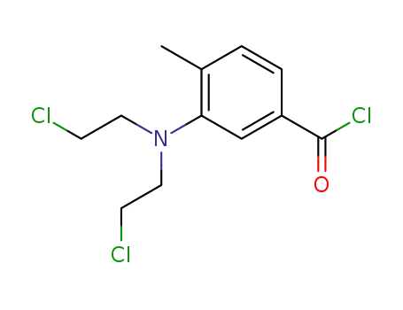 3-[Bis(2-chloroethyl)amino]-4-methylbenzoyl chloride