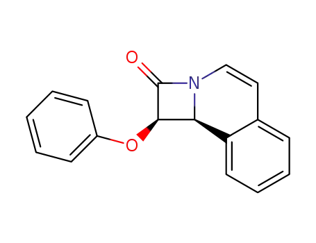 (1R,9bS)-1-Phenoxy-1,9b-dihydro-azeto[2,1-a]isoquinolin-2-one