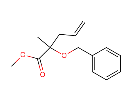 methyl 2-(benzyloxy)-2-methyl-4-pentenoate