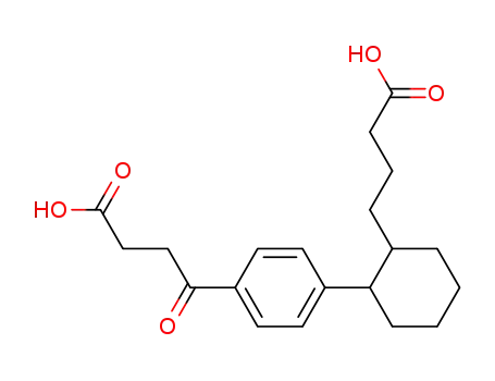 4-{4-[2-(3-Carboxy-propyl)-cyclohexyl]-phenyl}-4-oxo-butyric acid