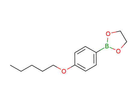 4-n-pentoxyphenylboronic acid ethylene glycol ester