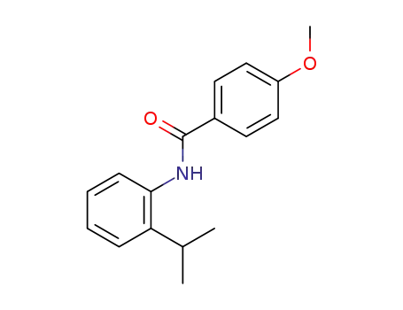 Molecular Structure of 353783-74-1 (N-(2-isopropylphenyl)-4-methoxybenzamide)