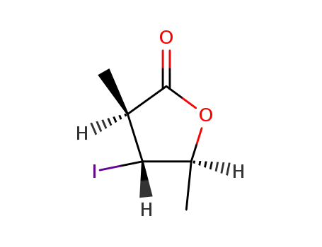 (3S,4R,5S)-4-Iodo-3,5-dimethyl-dihydro-furan-2-one
