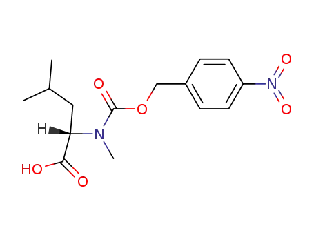 p-Nitro-benzyloxycarbonyl-N-methyl-L-leucin