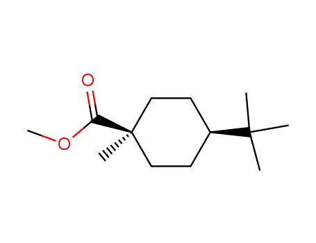 Cyclohexanecarboxylic acid, 4-(1,1-dimethylethyl)-1-methyl-, methyl
ester, cis-
