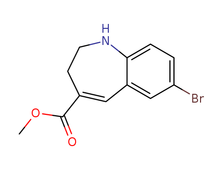 METHYL 7-BROMO-2,3-DIHYDRO-1H-1-BENZAZEPINE-4-CARBOXYLATE