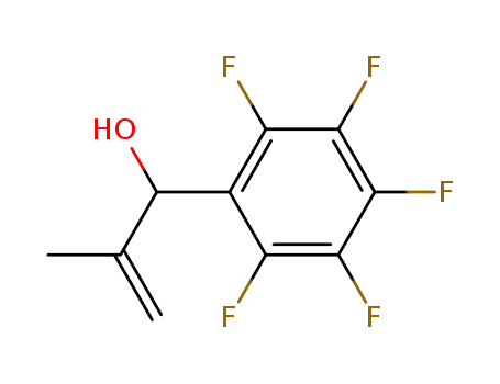 2-methyl-1-(pentafluorophenyl)-2-propen-1-ol