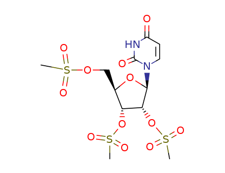 1-[3,4-bis(methylsulfonyloxy)-5-(methylsulfonyloxymethyl)oxolan-2-yl]pyrimidine-2,4-dione cas  59211-02-8