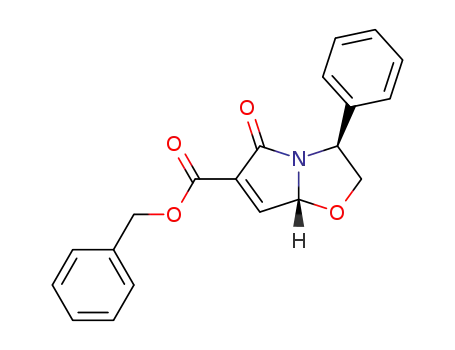 (3S,7aR)-5-Oxo-3-phenyl-2,3,5,7a-tetrahydro-pyrrolo[2,1-b]oxazole-6-carboxylic acid benzyl ester
