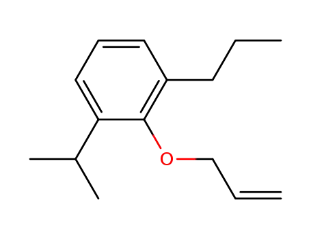 Molecular Structure of 342892-39-1 (allyl 2-isopropyl-6-n-propylphenyl ether)