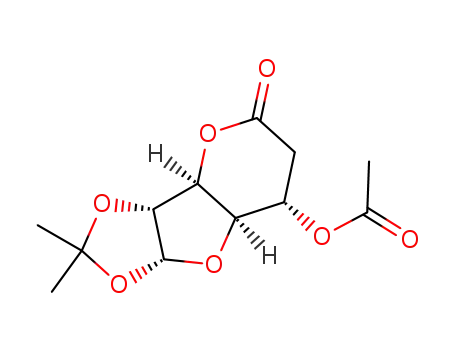 Acetic acid (3aR,3bS,7S,7aR,8aR)-2,2-dimethyl-5-oxo-hexahydro-[1,3]dioxolo[4,5]furo[3,2-b]pyran-7-yl ester