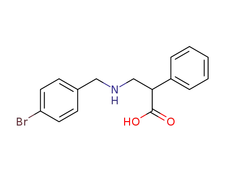 3-(4-Bromo-benzylamino)-2-phenyl-propionic acid