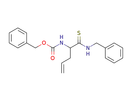 N-benzyl-2-<(benzyloxycarbonyl)amino>pent-4-enethioamide