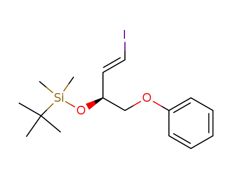 3(S)-<(tert-butyldimethylsilyl)oxy>-1-iodo-4-phenoxy-1(E)-butene