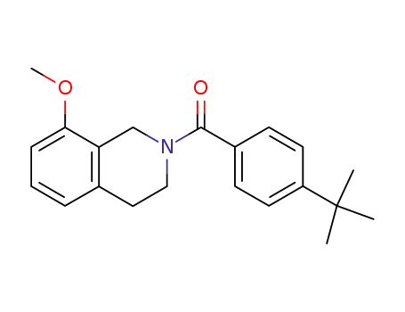 2-(4-tert-butylbenzoyl)-8-methoxy-1,2,3,4-tetrahydroisoquinoline