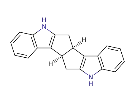 cis-5,6,6a,11,12,12a-Hexahydro-5,11-dihydropentaleno<2,1-b:5,4-b'>diindole