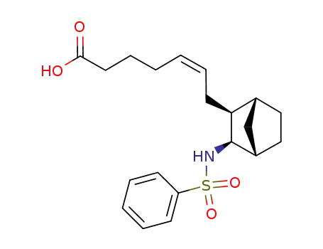 (Z)-7-((1R,2S,3R,4S)-3-Benzenesulfonylamino-bicyclo[2.2.1]hept-2-yl)-hept-5-enoic acid