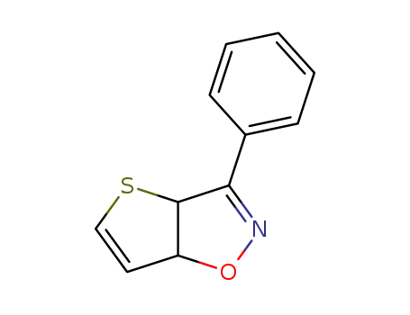 3-phenyl-3a,6a-dihydro-thieno[2,3-<i>d</i>]isoxazole