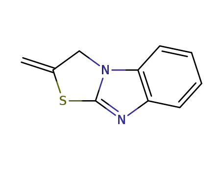 Molecular Structure of 54045-52-2 (Thiazolo[3,2-a]benzimidazole, 2,3-dihydro-2-methylene- (9CI))