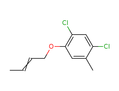 1-but-2-enoxy-2,4-dichloro-5-methyl-benzene cas  6834-64-6