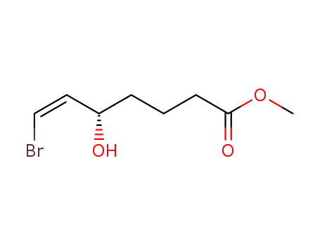 (Z)-(S)-7-Bromo-5-hydroxy-hept-6-enoic acid methyl ester