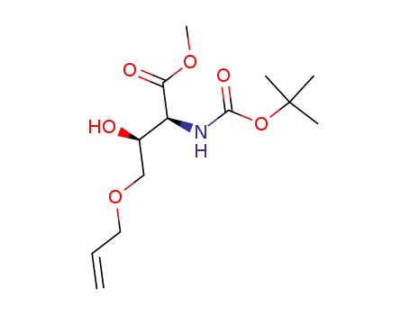 (2S,3S)-4-Allyloxy-2-tert-butoxycarbonylamino-3-hydroxy-butyric acid methyl ester