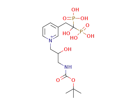 Molecular Structure of 1092514-83-4 (C<sub>15</sub>H<sub>27</sub>N<sub>2</sub>O<sub>10</sub>P<sub>2</sub><sup>(1+)</sup>)